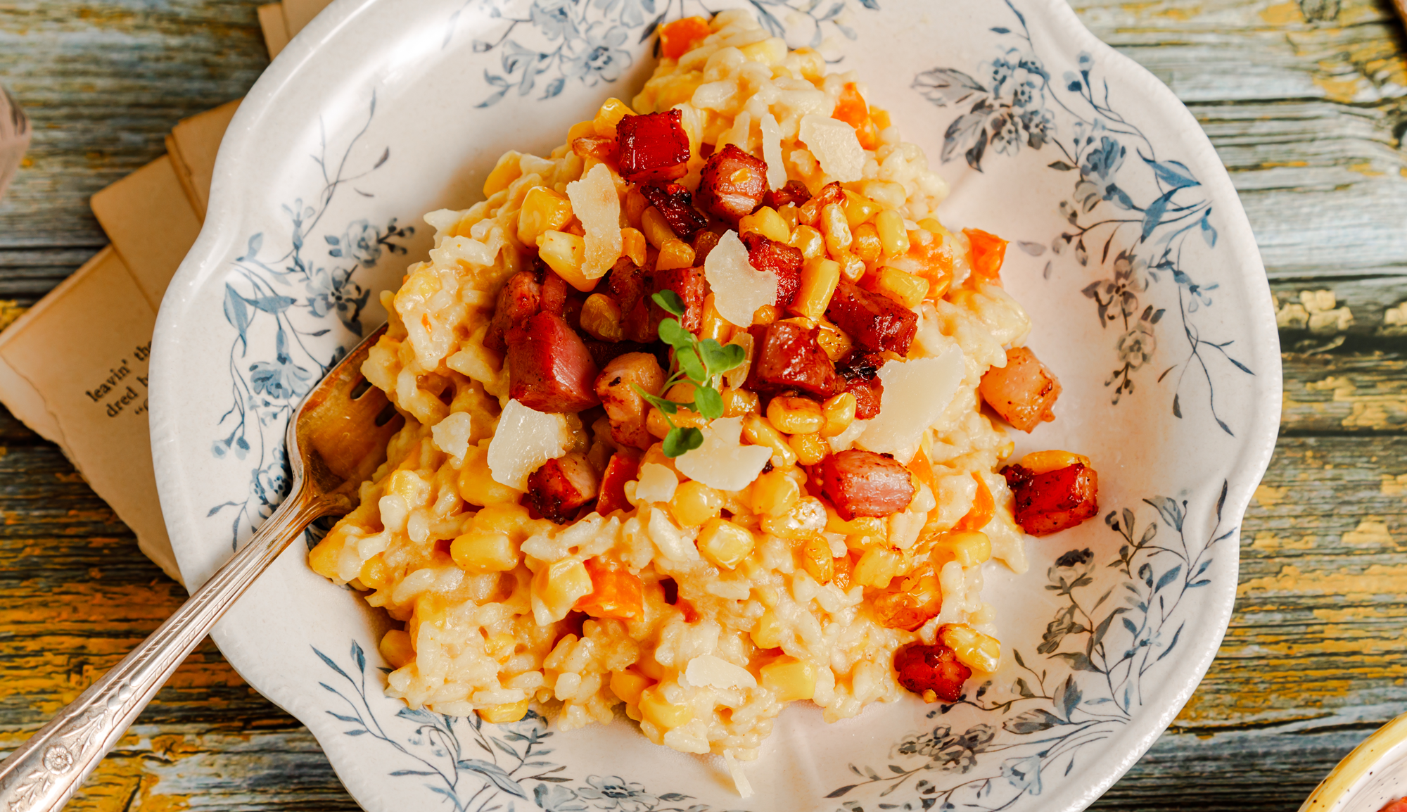 Summer Corn Risotto 